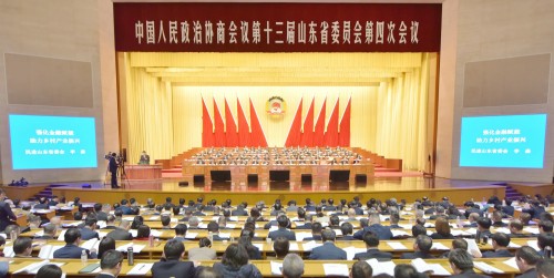 省政協常委、華特集團董事長王兆連出席山東省政協十三屆四次會議